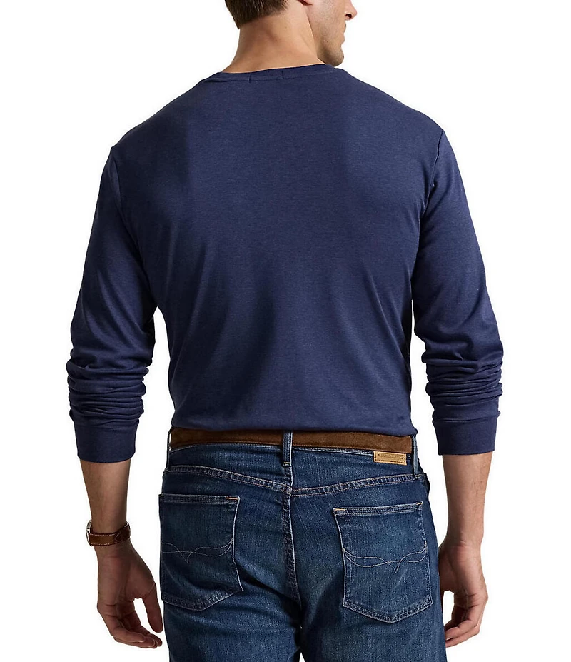 Polo Ralph Lauren Big & Tall Soft Cotton Long Sleeve T-Shirt