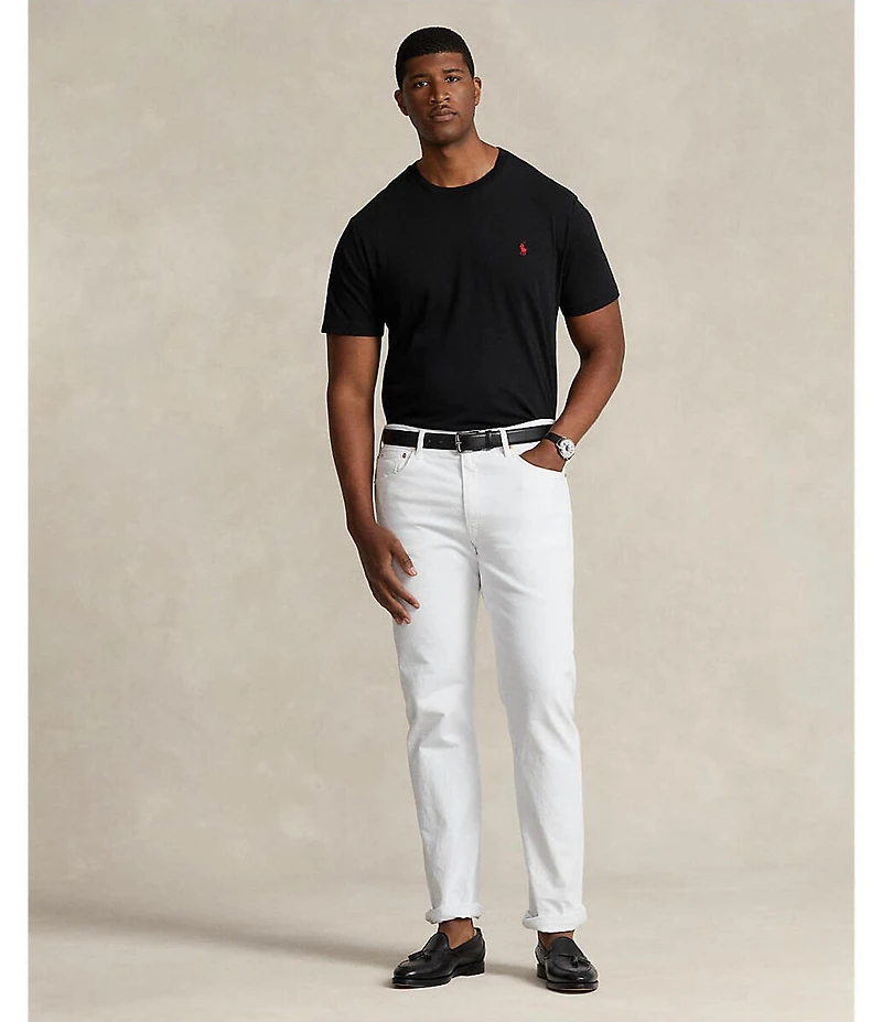 Polo Ralph Lauren Big & Tall Solid Jersey Short Sleeve T-Shirt
