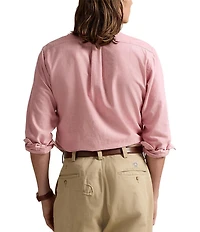Polo Ralph Lauren Big & Tall Solid Oxford Long Sleeve Woven Shirt