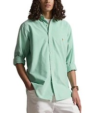Polo Ralph Lauren Big & Tall Solid Oxford Long Sleeve Woven Shirt