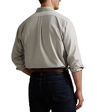 Polo Ralph Lauren Big & Tall Solid Oxford Long Sleeve Woven Shirt