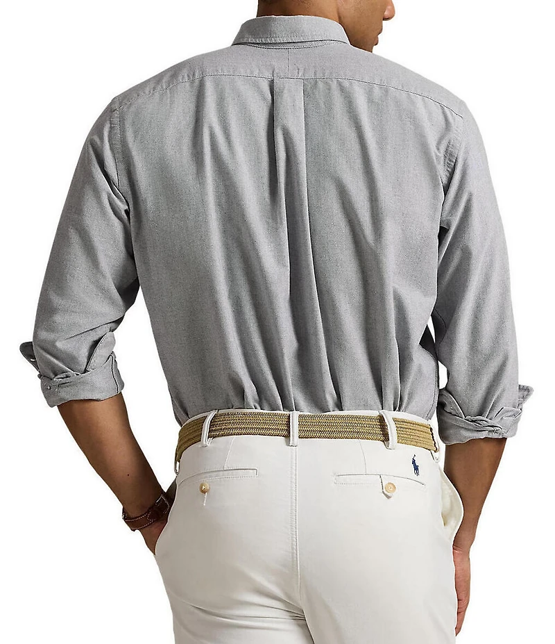 Polo Ralph Lauren Big & Tall Solid Oxford Long Sleeve Woven Shirt