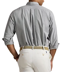 Polo Ralph Lauren Big & Tall Solid Oxford Long Sleeve Woven Shirt