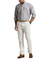 Polo Ralph Lauren Big & Tall Solid Oxford Long Sleeve Woven Shirt