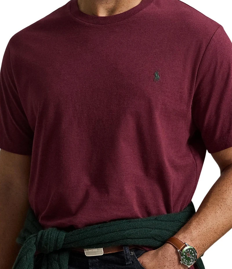 Polo Ralph Lauren Big & Tall Solid Short Sleeve T-Shirt