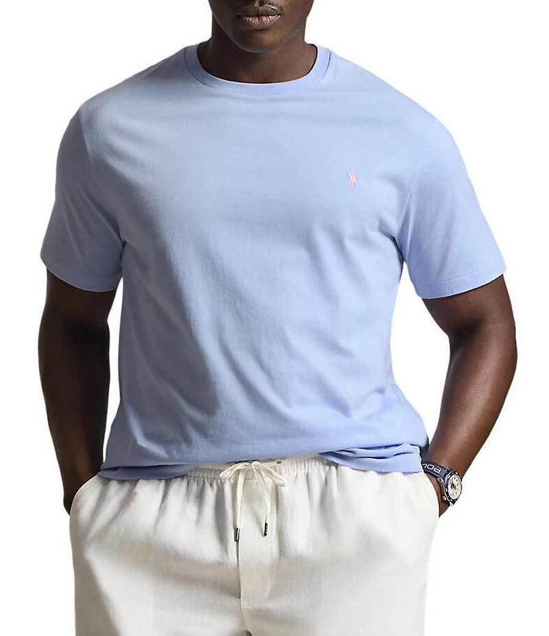 Polo Ralph Lauren Big & Tall Solid Short Sleeve T-Shirt