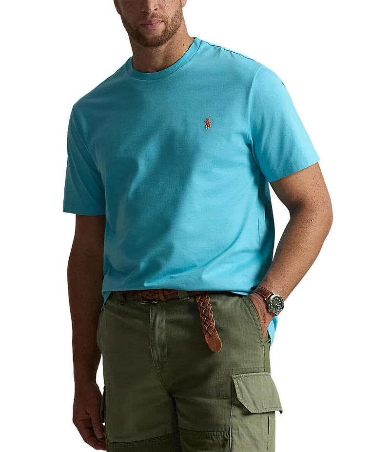 Polo Ralph Lauren Big & Tall Solid Short Sleeve T-Shirt