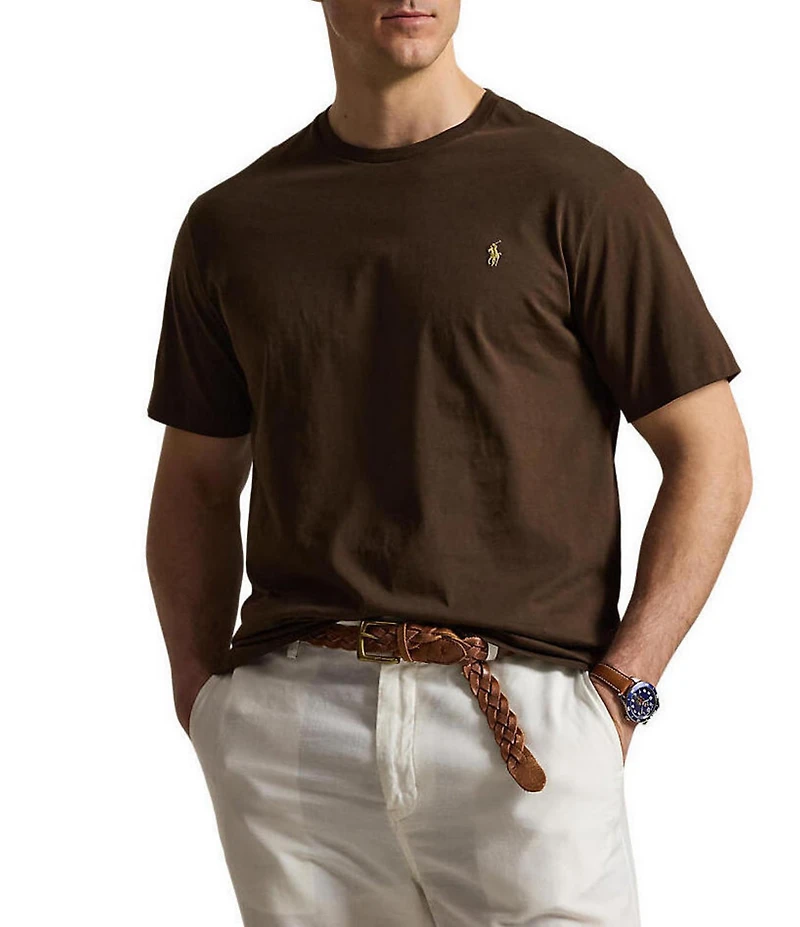Polo Ralph Lauren Big & Tall Solid Short Sleeve T-Shirt