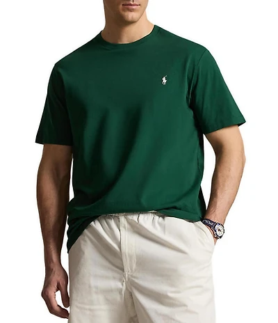 Polo Ralph Lauren Big & Tall Solid Short Sleeve T-Shirt