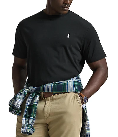 Polo Ralph Lauren Big & Tall Solid Short Sleeve T-Shirt