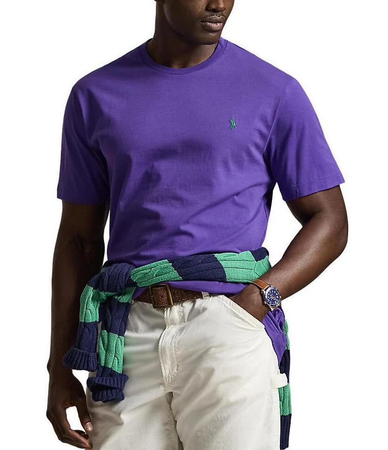 Polo Ralph Lauren Big & Tall Solid Short Sleeve T-Shirt