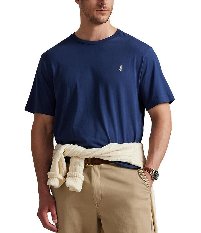 Polo Ralph Lauren Big & Tall Solid Short Sleeve T-Shirt