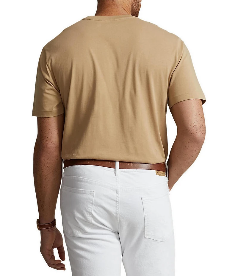 Polo Ralph Lauren Big & Tall Solid Short Sleeve T-Shirt
