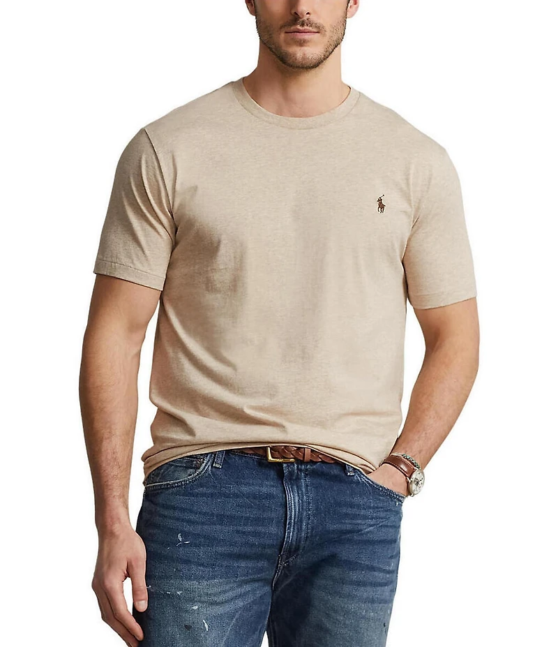 Polo Ralph Lauren Big & Tall Solid Short Sleeve T-Shirt