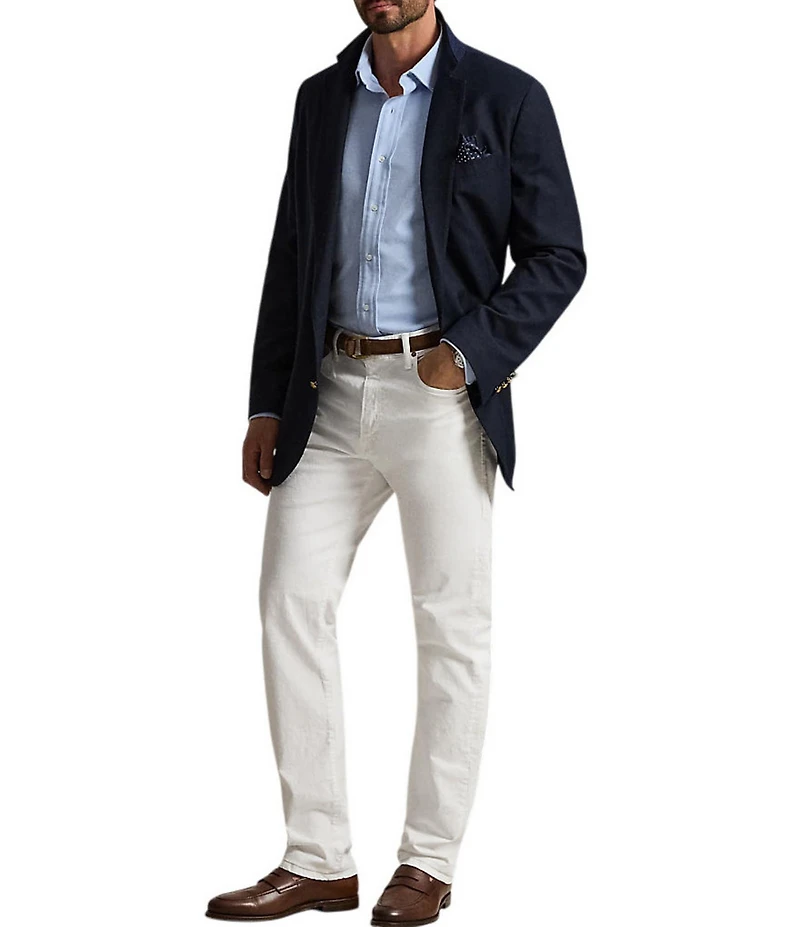 Polo Ralph Lauren Big & Tall Stretch Knit Oxford Long Sleeve Woven Shirt
