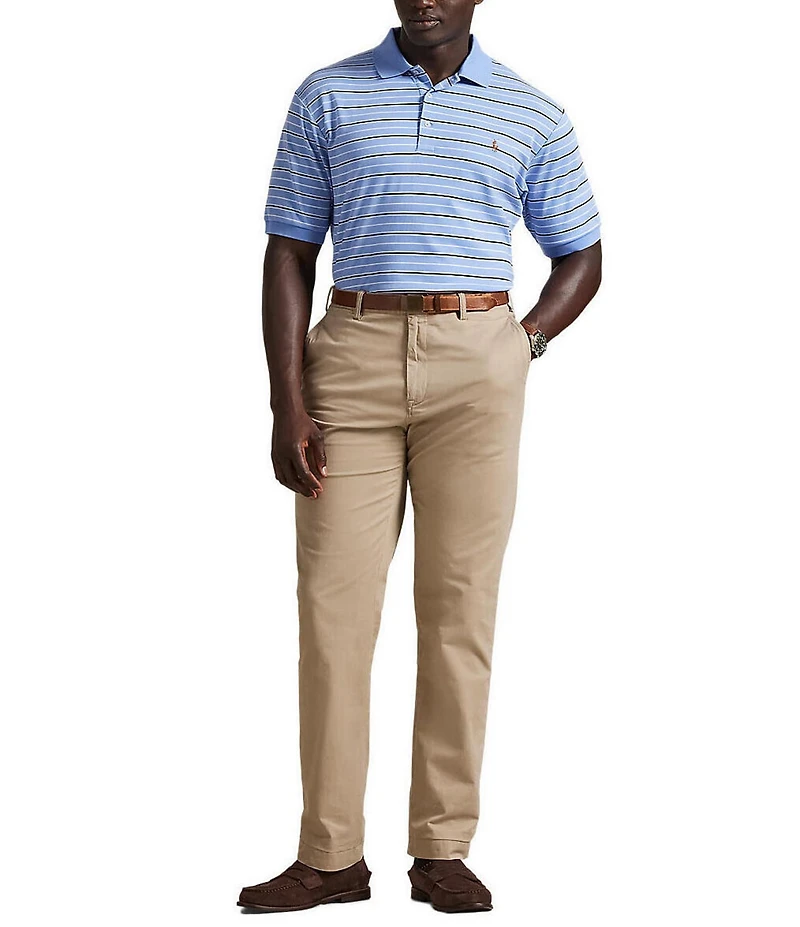 Polo Ralph Lauren Big & Tall Stripe Soft Cotton Short Sleeve Polo Shirt