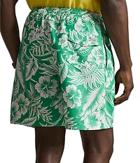 Polo Ralph Lauren Big & Tall Traveler Classic Fit Floral Print 6.5#double; Inseam and 7.5#double; Inseam Swim Trunks