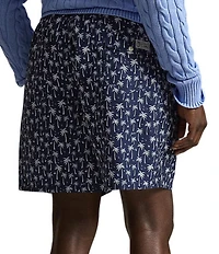 Polo Ralph Lauren Big & Tall Traveler Palm Tree Print 6.5#double; Inseam and 7.5#double; Inseam Swim Trunks