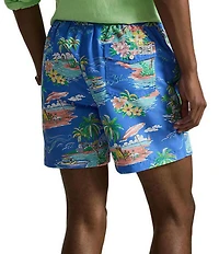 Polo Ralph Lauren Big & Tall Traveler Polo Bear 6.5#double; Inseam and 7.5#double; Inseam Swim Trunks