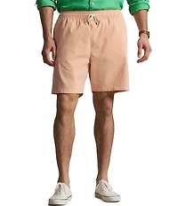 Polo Ralph Lauren Big & Tall Traveler Seersucker Stripe 6.5#double; Inseam and 7.5#double; Inseam Swim Trunks