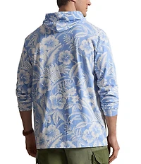 Polo Ralph Lauren Big & Tall Tropical Jersey Long Sleeve Hoodie T-Shirt