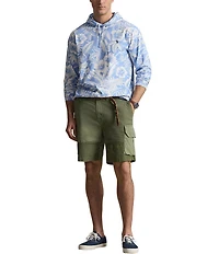 Polo Ralph Lauren Big & Tall Tropical Jersey Long Sleeve Hoodie T-Shirt