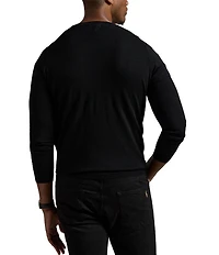 Polo Ralph Lauren Big & Tall Washable Wool V-Neck Sweater