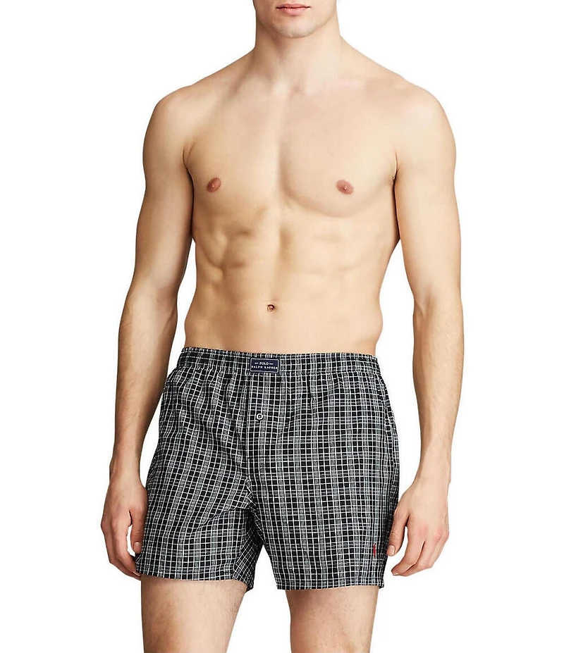 Polo Ralph Lauren Big & Tall Yarn-Dyed Plaid Boxers