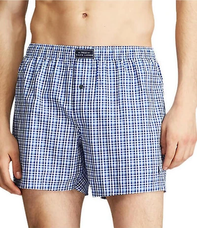 Polo Ralph Lauren Big & Tall Yarn-Dyed Plaid Boxers
