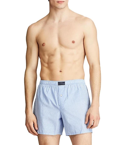 Polo Ralph Lauren Big & Tall Yarn-Dyed Stripe Boxer Shorts