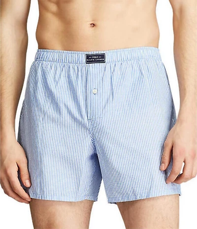 Polo Ralph Lauren Big & Tall Yarn-Dyed Stripe Boxer Shorts