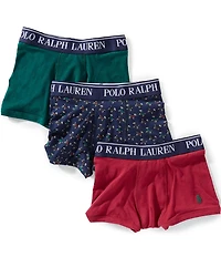 Polo Ralph Lauren Big Boys Cotton Stretch Boxer Brief 3-Pack