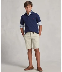 Polo Ralph Lauren Big Boys Flat-Front Chino Shorts