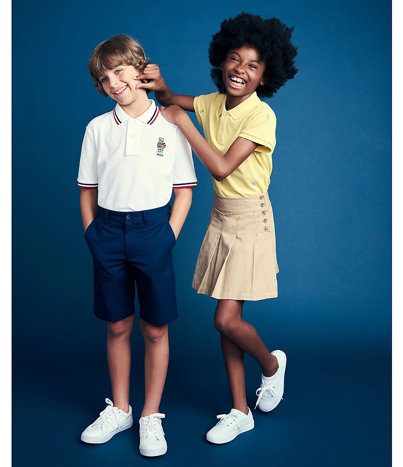 Polo Ralph Lauren Big Boys Flat-Front Chino Shorts