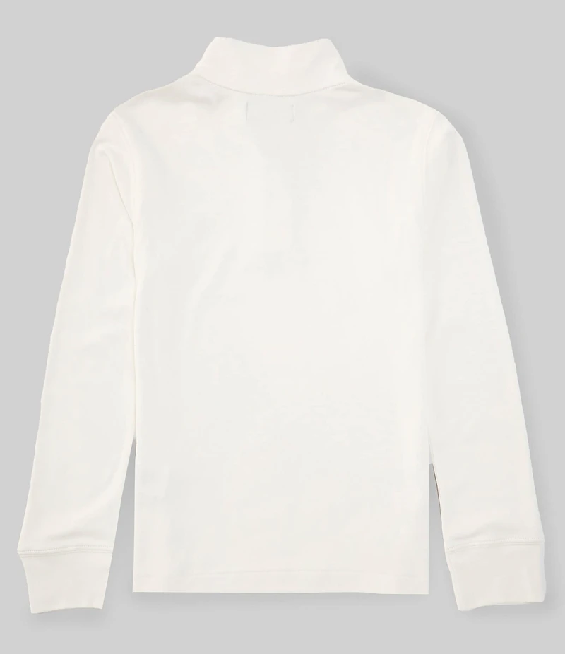 Polo Ralph Lauren Big Boys 8-20 Long Sleeve Quarter-Zip Interlock Pullover