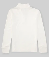 Polo Ralph Lauren Big Boys 8-20 Long Sleeve Quarter-Zip Interlock Pullover