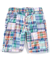Polo Ralph Lauren Big Boys 8-20 Patchwork Madras Shorts