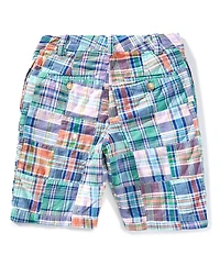 Polo Ralph Lauren Big Boys 8-20 Patchwork Madras Shorts