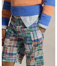 Polo Ralph Lauren Big Boys 8-20 Patchwork Madras Shorts