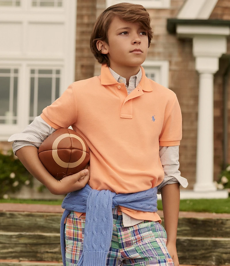 Polo Ralph Lauren Big Boys 8-20 Patchwork Madras Shorts