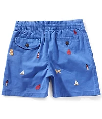 Polo Ralph Lauren Big Boys Polo Prepster Embroidered Chino Shorts