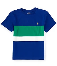 Polo Ralph Lauren Big Boys 8-20 Short Sleeve Chest-Stripe Jersey T-Shirt