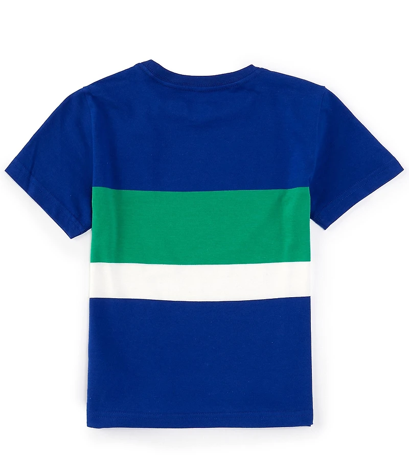 Polo Ralph Lauren Big Boys 8-20 Short Sleeve Chest-Stripe Jersey T-Shirt