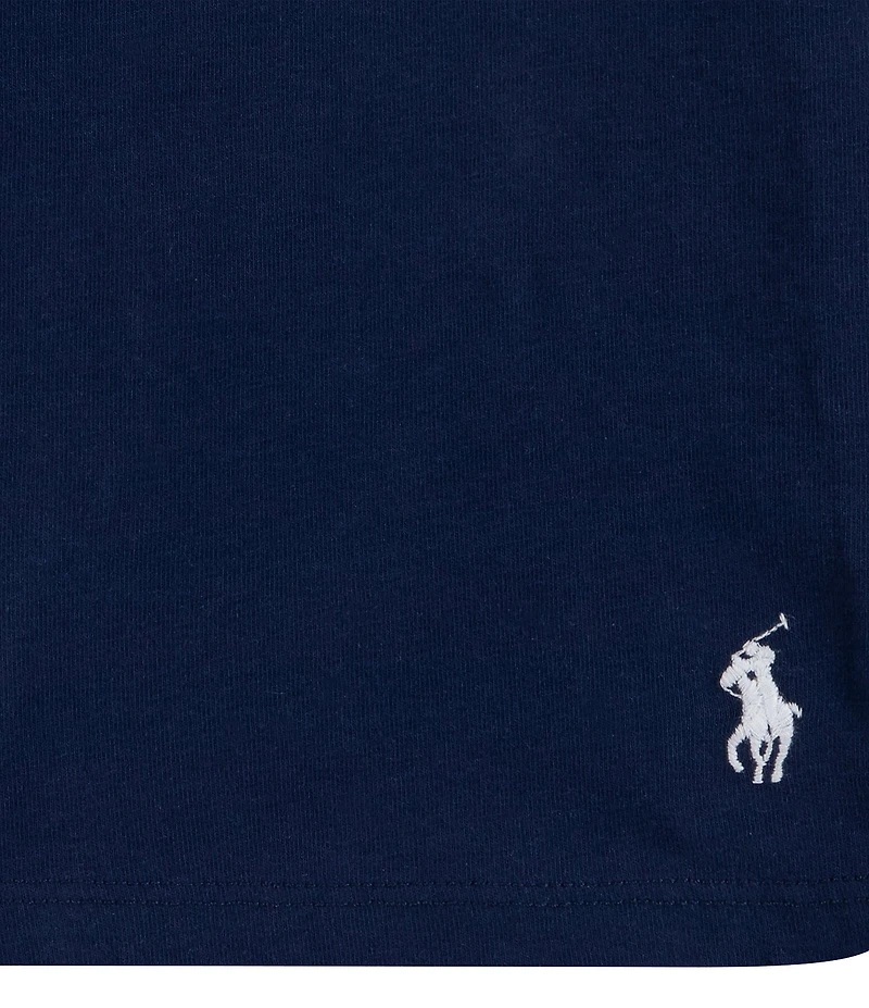 Polo Ralph Lauren Big Boys Short Sleeve Classic Crewneck T-Shirt 3-Pack