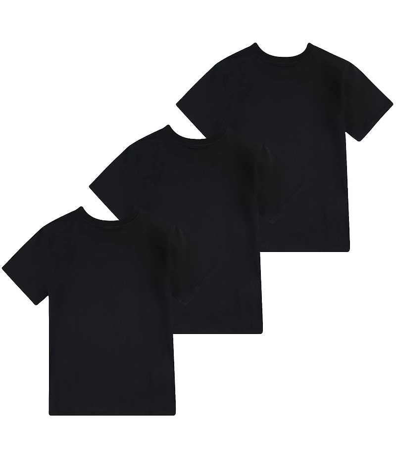 Polo Ralph Lauren Big Boys Short Sleeve Classic Crewneck T-Shirt 3-Pack