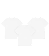 Polo Ralph Lauren Big Boys Short Sleeve Classic Crewneck T-Shirt 3-Pack