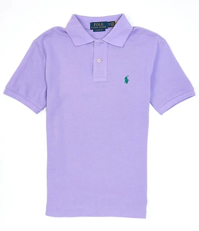 Polo Ralph Lauren Big Boys Short-Sleeve Classic-Fit Mesh Polo Shirt
