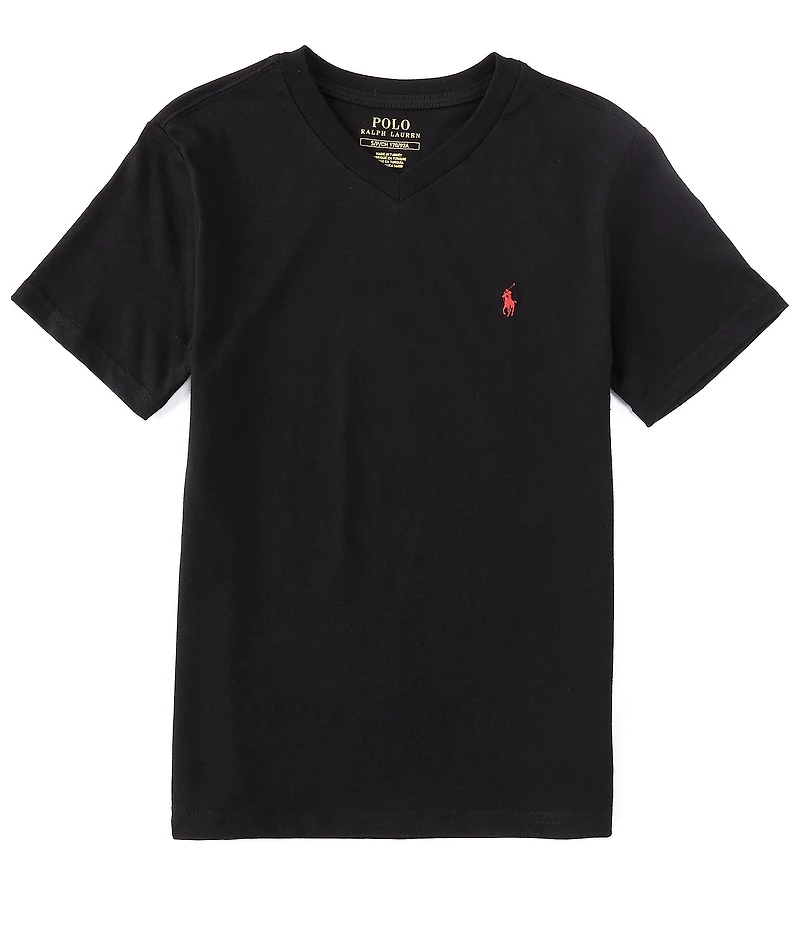 Polo Ralph Lauren Big Boys Short Sleeve Essential V-Neck T-Shirt