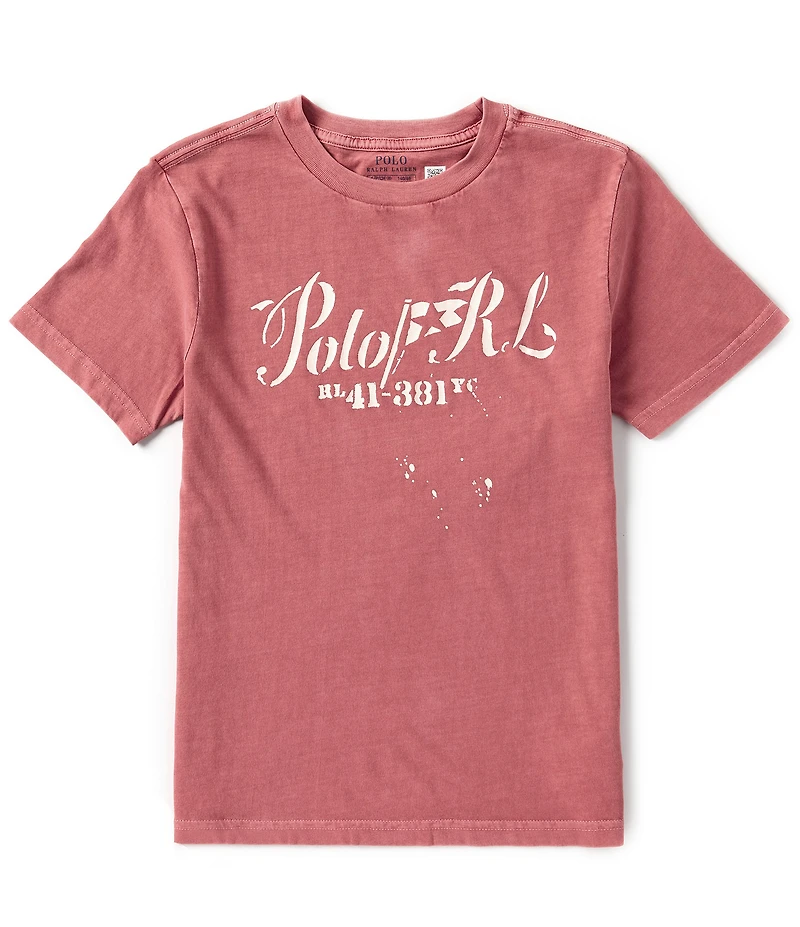 Polo Ralph Lauren Big Boys 8-20 Short-Sleeve Graphic Jersey T-Shirt
