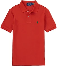 Polo Ralph Lauren Big Boys Short Sleeve Iconic Mesh Polo Shirt